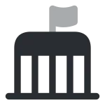 Courthouse SVG Icon